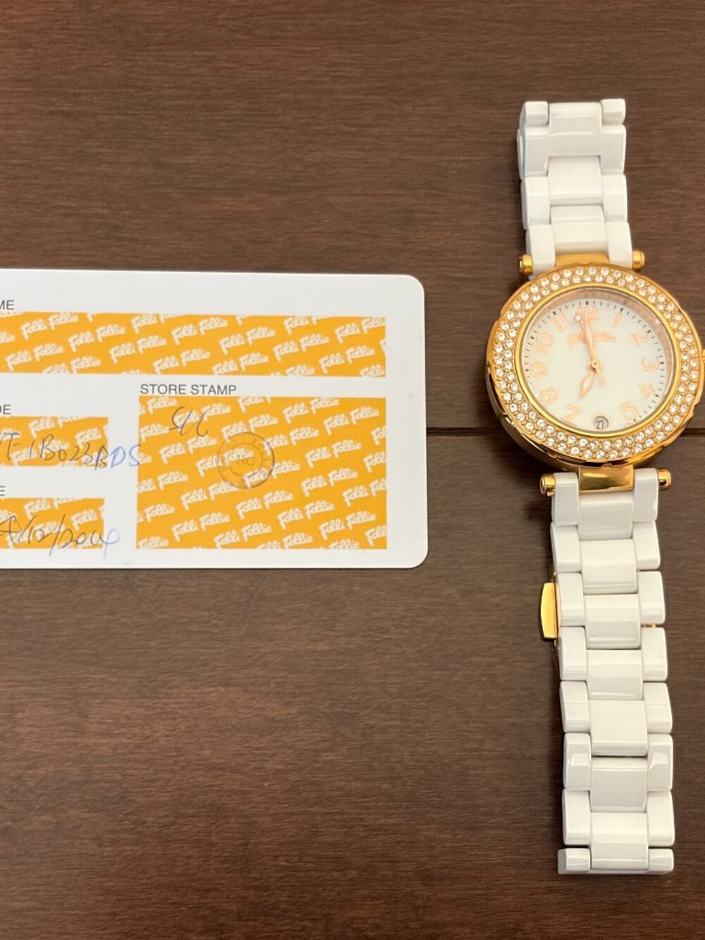 Folli Follie White Ceramic Women Watch